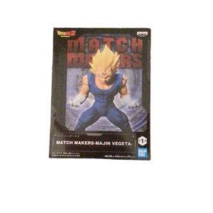 (NEW) Banpresto Dragon Ball Z Match Makers Majin Vegeta Figure Blue
